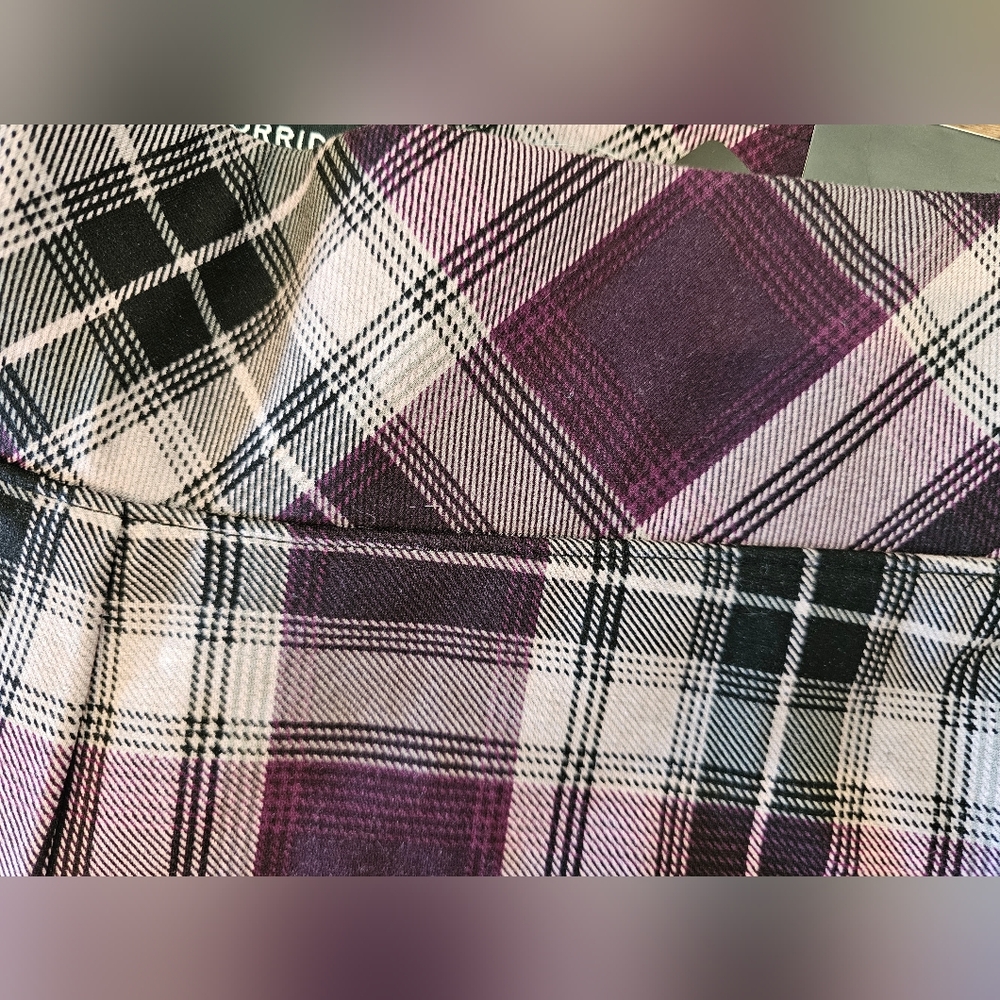 TORRID Plaid Pixie Cropped Pants NWT - Picture 7 of 8